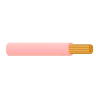 Single Core Cable 4mm Pink 30m