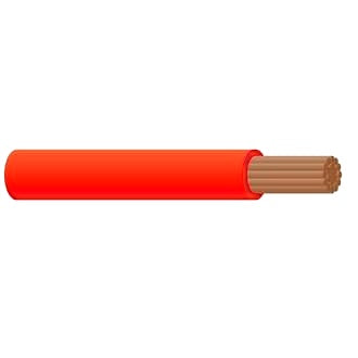 Single Core Cable 5mm Red 30m