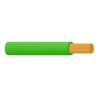 Single Core Cable 5mm Green 100m