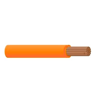 Single Core Cable 6mm Orange 30m