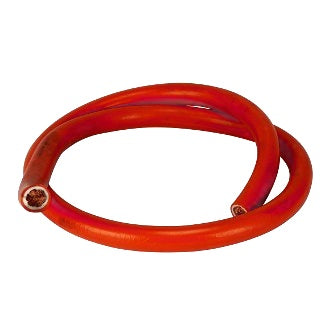 Battery Cable 70mm2 Single Core Double Insulated Flexible Welding Cable Orange Per Metre