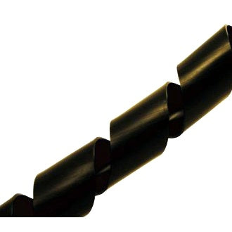 Spiroll Tubing 3mm 50m Roll Black