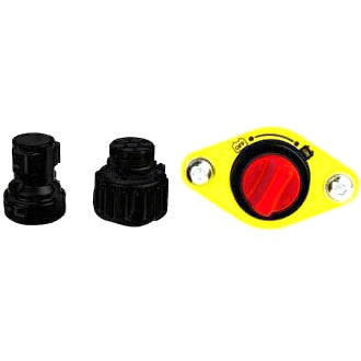 Rotary Switch 9-32V ON/OFF 10mA to 5A Per Contact Set