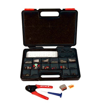DT Deutsch Connector Kit 139 Pcs Inc. Crimping Tool & Refillable Tray Genuine Deutsc
