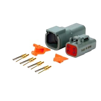 DTM Deutsch Connector Kit 4 Circuit 1 Set Genuine Deutsch