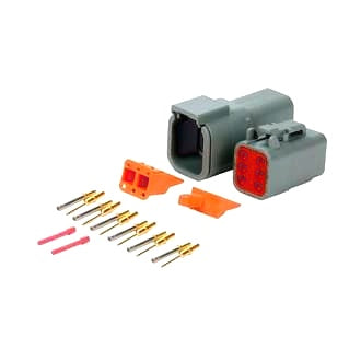 DTM Deutsch Connector Kit 6 Circuit 1 Set Genuine Deutsch