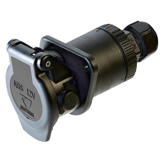 EBS Trailer Socket 12V 7-12mm with Screw Contacts