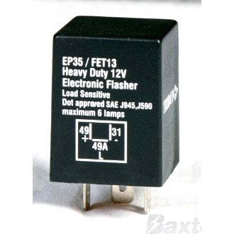 Flasher Can Tridon 12V 3 Pin Load Sensitive