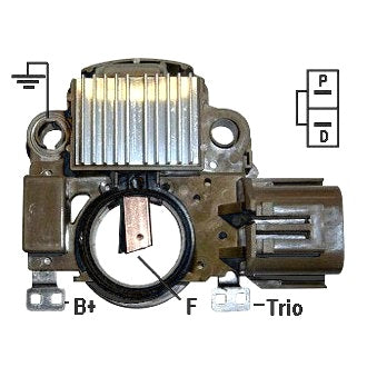 Regulator Mitsubishi Type 12V Suits Mazda A866X46572