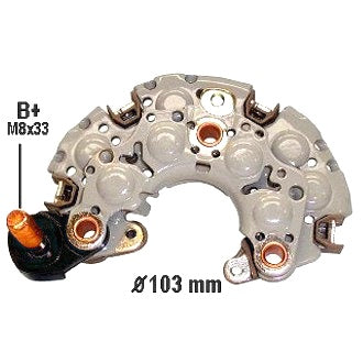 Rectifier Denso Type 103mm 8 Diode