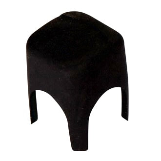 Insulator Stud Cover Black 10mm Single