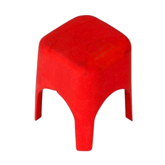 Insulator Stud Cover Red 10mm Single