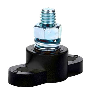 Junction Block 10mm 250A Stud Type Black