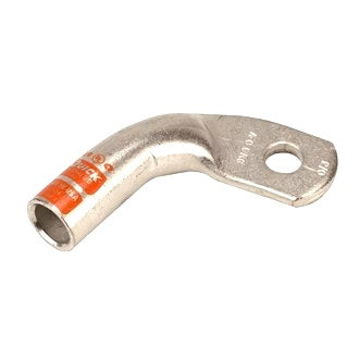 Cable Lug Tin Plated 70mm2 00 B&S Left Bend 90 Degree Each