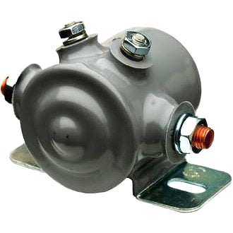 Solenoid 12V 85A Normally Open Continuous Duty Metal Side Mnt Plastic Coated