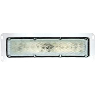 LED Interior Lamp White Recessed Mount 9-32V 10 LEDs IP67 Aluminium Housing