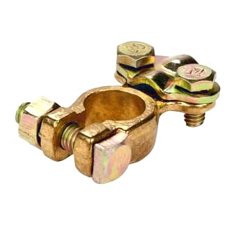 Saddle Type Brass Battery Terminal PMV Universal