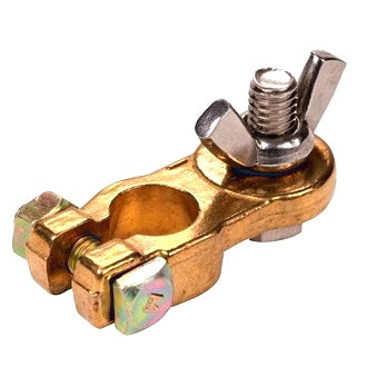 Brass Battery Terminal Heavy Duty Negative