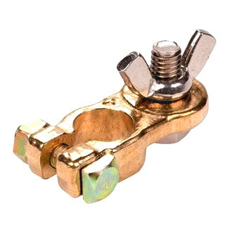 Brass Battery Terminal Heavy Duty Positive