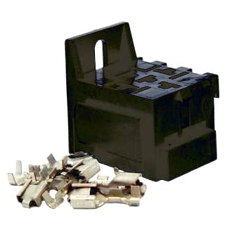 Mini Relay Socket/Mount Kit Including 5 X 6.3mm Terminals