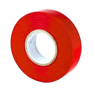 PVC Tape Red 18mm 18mm x 20m