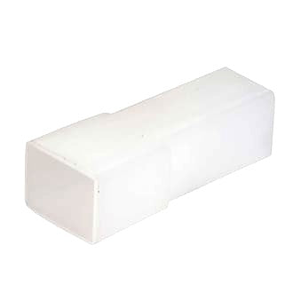 QK 1 Way Bare Socket Standard White