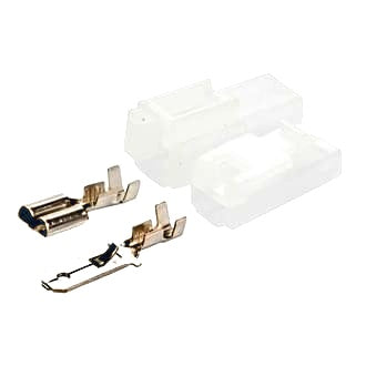 QK 1 Way Connector Kit White