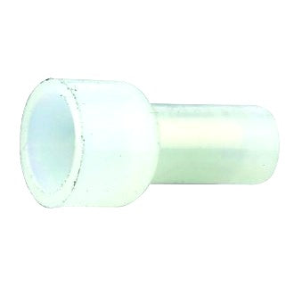 Crimp Terminal End Splicers 4mm Fully Insulated Clear Pkt 25