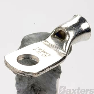 Cable Lug Bellmouth 10mm2 8 B&S 6mm Hole Pkt 10 QCU10-6