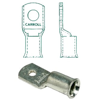Cable Lug Bellmouth 25mm2 3 B&S 10mm Hole Pkt 10 QCU25-10