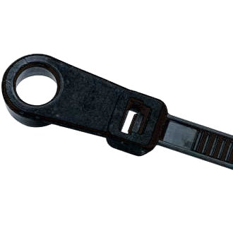 Cable Tie Screw Mount 155mm x 3.6mm Pkt Of 100
