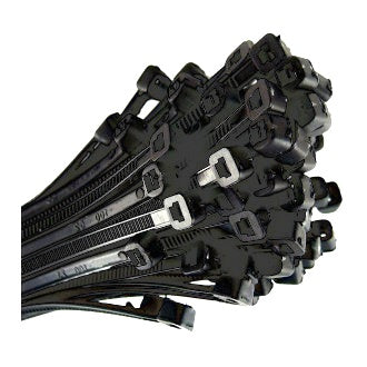 Nylon Cable Ties Black 100mm x 2.5mm Pkt 100