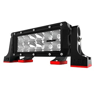 LED Bar Light 8in DC2 10-30V 12x3W 36W 3240lm Combo Beam TMT IP67 Dual Row