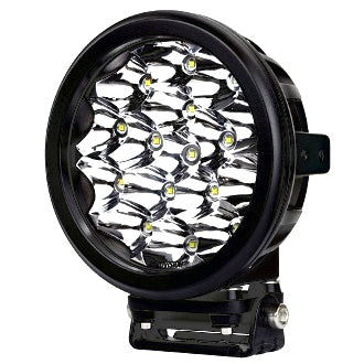 LED Driving Light 7in D Series 9-32V 16x5W 80W 6400lm IP67 Spot Beam