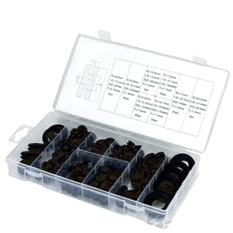 Rubber Grommet Kit 180pcs