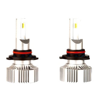 LED Headlamp Conversion Kit V2 10-30V HB3 9005 18W 5700K +140% More Light + 12V T10 LED