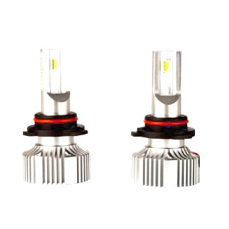 LED Headlamp Conversion Kit V2 10-30V HB4 9006 18W 5700K +140% More Light + 12V T10 LED