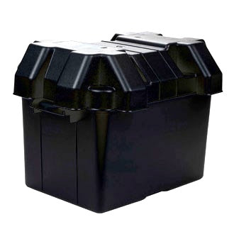 Plastic Battery Box Suit Small Battery 275x 180 x 200 includes Lid and Strap