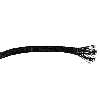 Braided Sleeving Black 12mm Expandable To 19.1mm 5m Box Dispenser