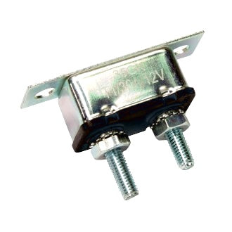 Circuit Breaker Metal 12V 30A Automatic Reset Type I Straight Bracket