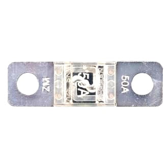 Midi Bolt Down Fuse 50A Red 2 Pack 5.5mm Bolt Hole