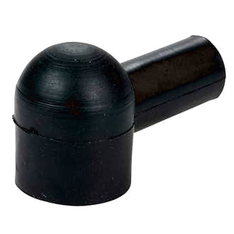 Insulator Terminal Cover Black 8 B&S 18mm Ring Dome Top High Profile Standard Length