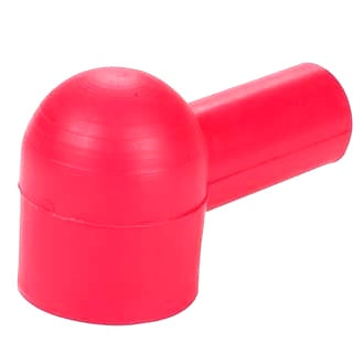 Insulator Terminal Cover Red 8 B&S 18mm Ring Dome Top High Profile Standard Length