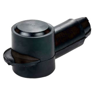 Insulator Terminal Cover Black 2 - 00 B&S 26mm Ring Flat Top Standard Profile & Length