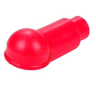 Insulator Terminal Cover Red 00 B&S 32mm Ring Dome Top Low Profile