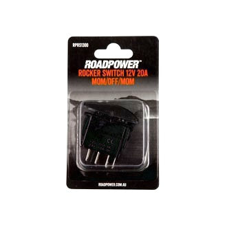 Switch Rocker 12V 20A 24V 10A MOM/OFF/MOM DPDT