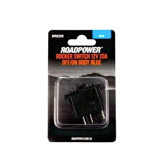 Switch Rocker 12V 20A 24V 10A OFF/ON SPST Switch Body Only Symbol Blue Illumination