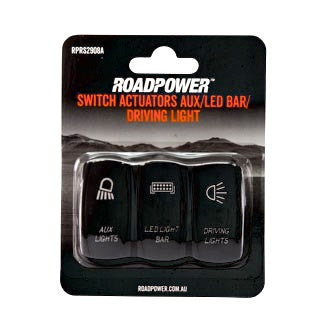 Switch Actuators 3pcs Aux/LED Bar/Driving Lights To Suit RPRS2019, RPRS2029