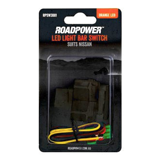 Switch Bar Light Suit Nissan OE Style Includes Harness35 x 20mm Orange LED