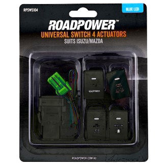 Switch Roadpower 4 Symbol Road Power/Work Light/Aux Light/ Beacon Suits Isuzu/Mazda